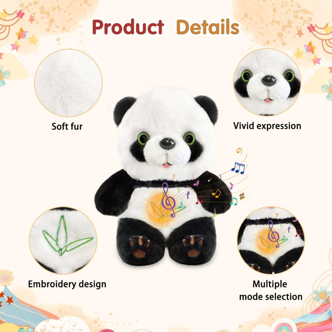 Breathing Panda Plush